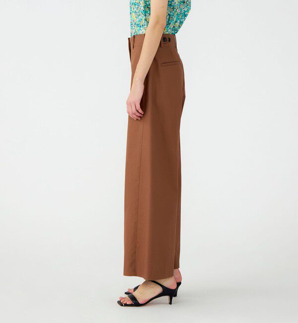 Ballsey「コットンギャバジン ワイドフレアパンツ」|その他|