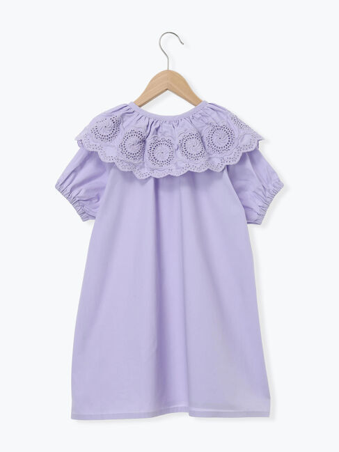 Samansa Mos2 Lagom「スカラップレース襟付きワンピース」|ワンピース|