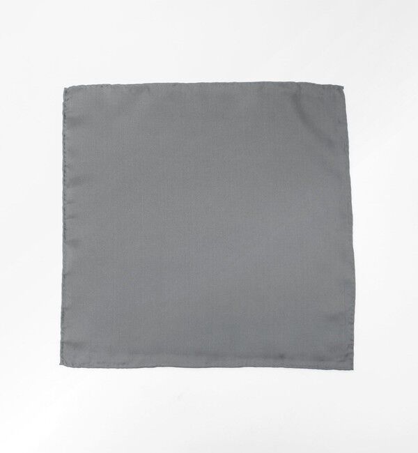 UNITED ARROWS「ツイル カラー チーフ」|ハンカチ|