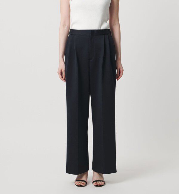 UNITED ARROWS「LIGHT SPONGY ワイドパンツ ‐ウォッシャブル‐」|その他|