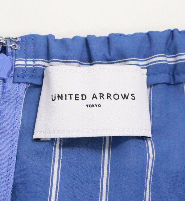 UNITED ARROWS「クリーン ストライプ マリンスカート」|フレア|