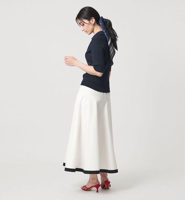 UNITED ARROWS「クリーン マリンスカート」|フレア|