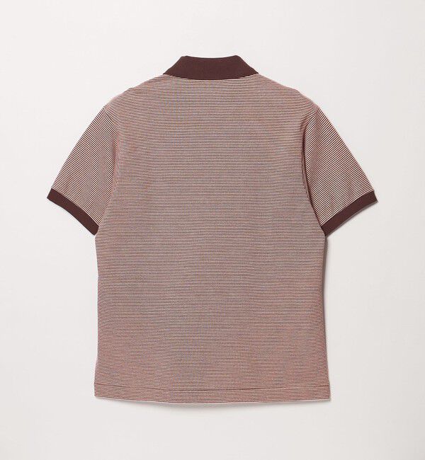 UNITED ARROWS「【別注】＜LACOSTE＞ボーダー スキッパー ポロシャツ」|ポロシャツ|