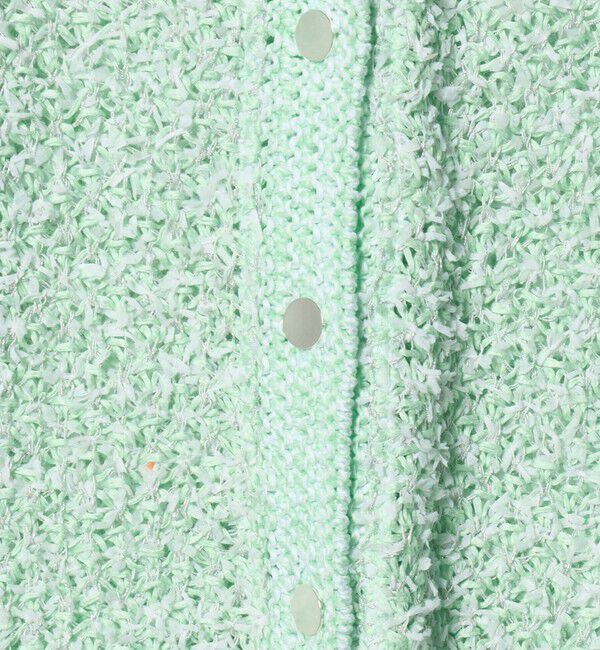 UNITED ARROWS「YTM 7分袖 カラー ミックス カーディガン」|カーディガン|