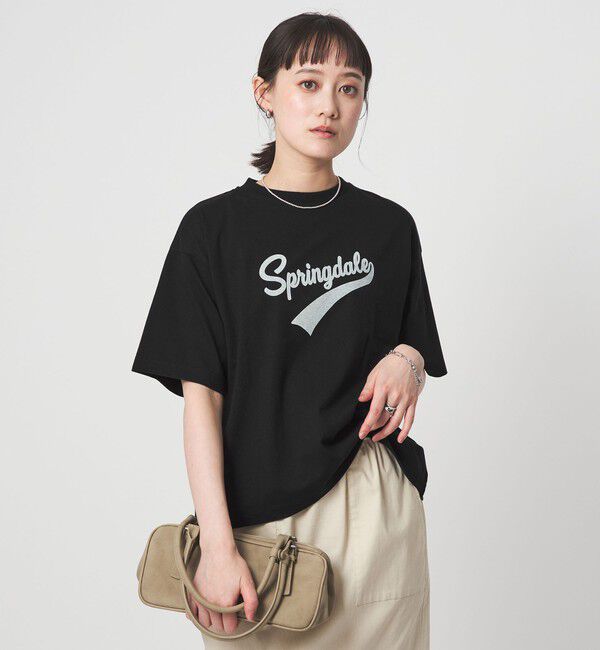 UNITED ARROWS green label relaxing「【別注】＜Champion＞プリント Tシャツ」|Tシャツ・カットソー|