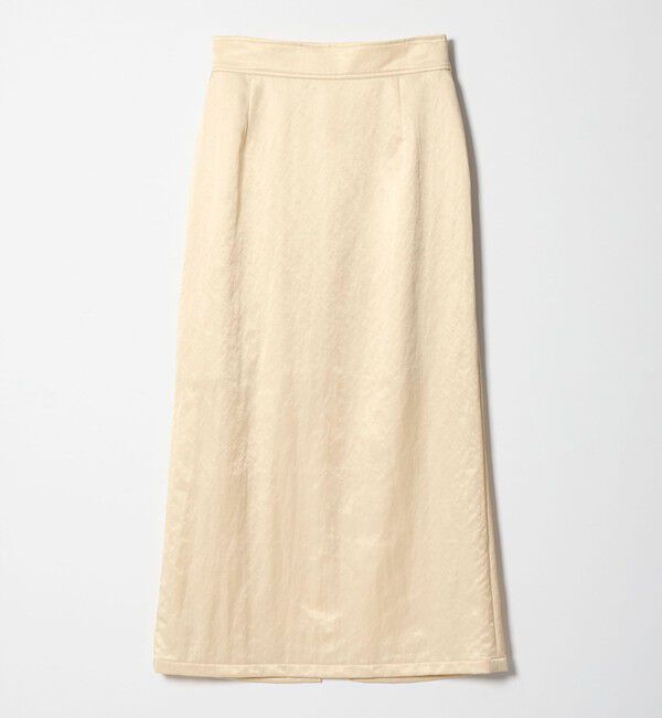 EMMEL REFINES「＜EMMEL REFINES＞EM サテン ナロー スカート」|スカート|