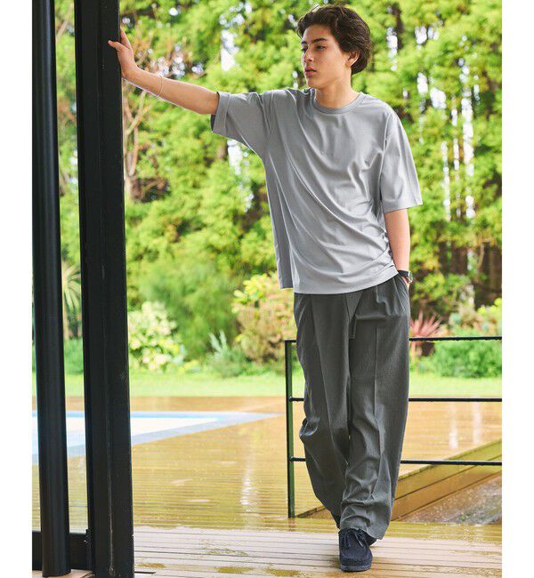 UNITED ARROWS green label relaxing「Relaxing 半袖 Tシャツ カットソー -接触冷感-」|Tシャツ・カットソー|