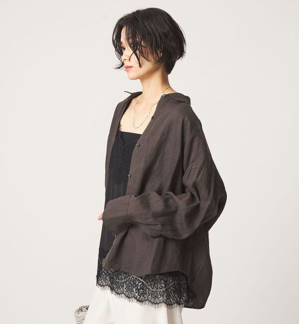 UNITED ARROWS green label relaxing「レース Vネック キャミソール」|キャミソール|