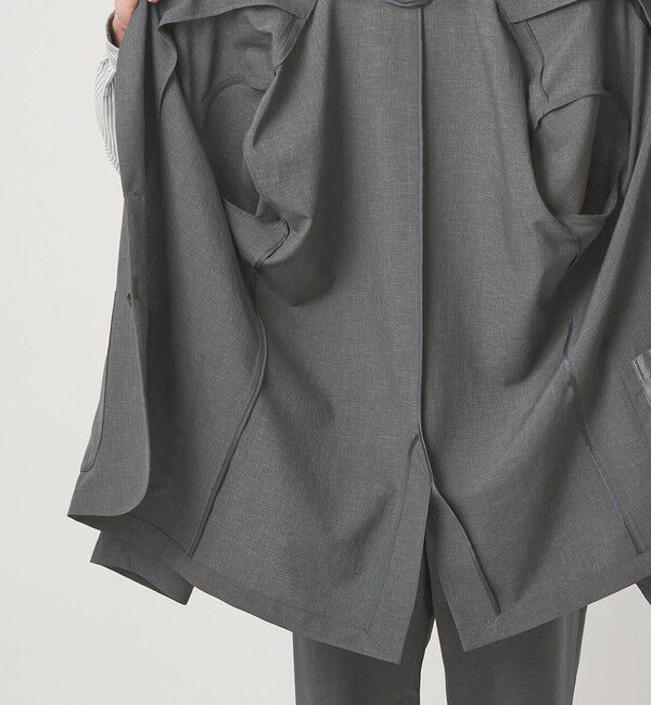 UNITED ARROWS green label relaxing「Dot Air リラックス ジャケット -ストレッチ-」|テーラードジャケット|