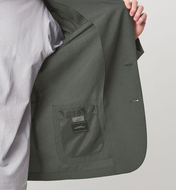 UNITED ARROWS green label relaxing「Dot Air リラックス ジャケット -ストレッチ-」|テーラードジャケット|