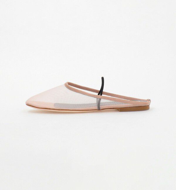 EMMEL REFINES「＜FABIO RUSCONI＞チュール フラット シューズ＜ Select by EMMEL REFINES ＞」|ローファー|LT.PINK