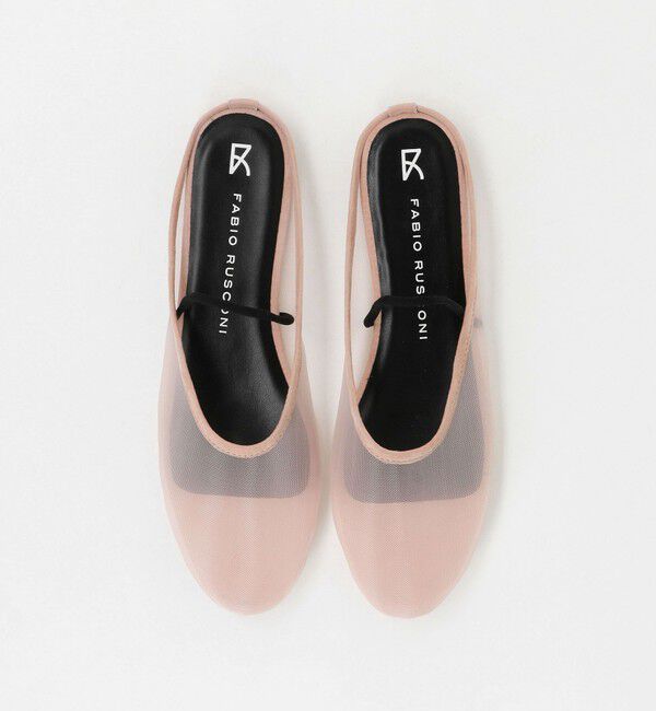 EMMEL REFINES「＜FABIO RUSCONI＞チュール フラット シューズ＜ Select by EMMEL REFINES ＞」|ローファー|