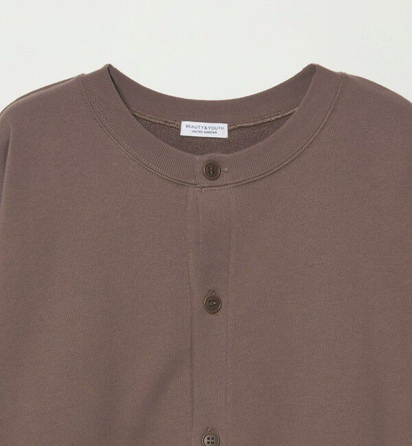 BEAUTY&YOUTH UNITED ARROWS「【WEB限定】クルーネック スウェット カーディガン」|カーディガン|