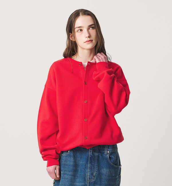 BEAUTY&YOUTH UNITED ARROWS「【WEB限定】クルーネック スウェット カーディガン」|カーディガン|