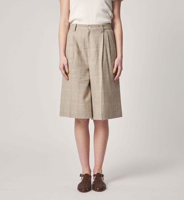 STEVEN ALAN「＜Steven Alan＞チェック ショート パンツ」|キュロット|