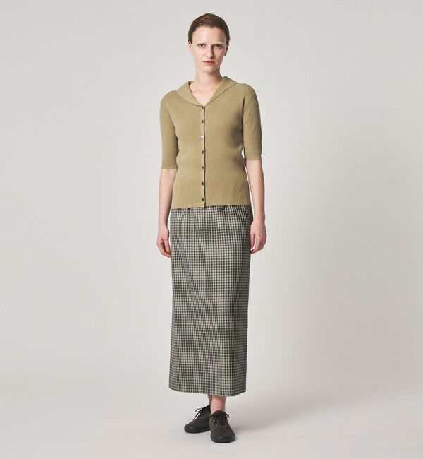 STEVEN ALAN「＜Steven Alan＞チェック ロング スカート」|スカート|