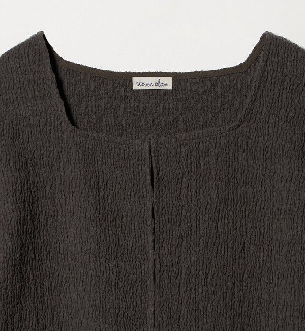 STEVEN ALAN「＜Steven Alan＞スクエアネック カーディガン」|カーディガン|