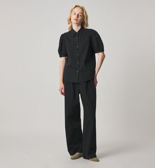 STEVEN ALAN「＜Steven Alan＞ライトオンスデニム パフスリーブ シャツ」|シャツ・ブラウス|