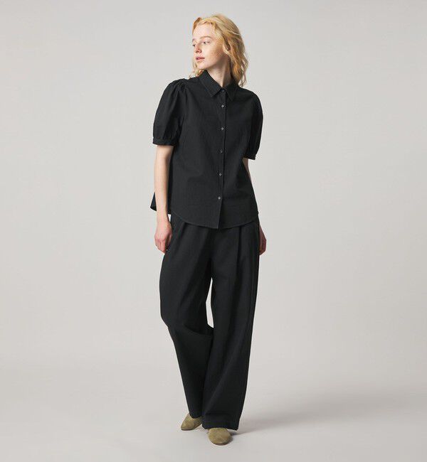 STEVEN ALAN「＜Steven Alan＞ライトオンスデニム パフスリーブ シャツ」|シャツ・ブラウス|