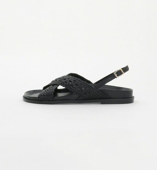 STEVEN ALAN「＜Steven Alan＞メッシュ クロス サンダル」|その他|BLACK