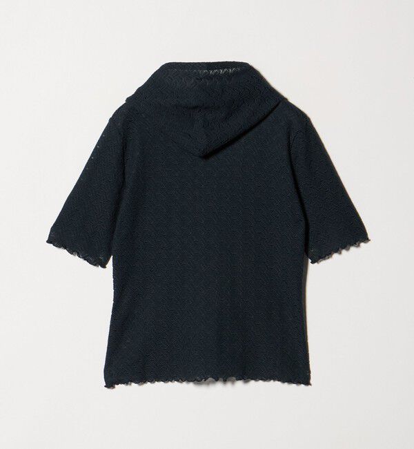 BEAUTY&YOUTH UNITED ARROWS「レース ショートスリーブ フーディ」|Tシャツ・カットソー|