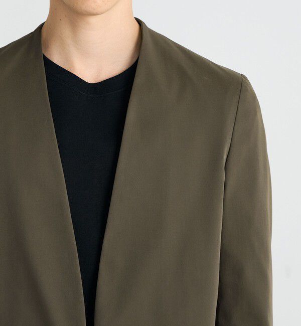 Edition「ストレッチベンタイル ノーカラージャケット」|ノーカラージャケット|