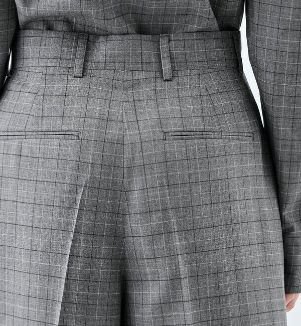 Edition「Super120'sウォッシャブルウール タックショートパンツ」|その他|