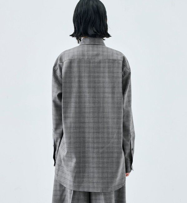 Edition「Super120'sウォッシャブルウール リラックスシャツ」|シャツ・ブラウス|