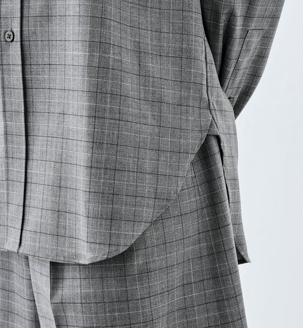 Edition「Super120'sウォッシャブルウール リラックスシャツ」|シャツ・ブラウス|