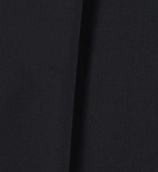 TOMORROWLAND MENS「ポリエステルウールトロピカル 1プリーツワイドストレートアジャスターパンツ」|スラックス|