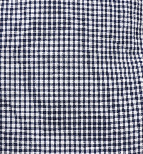 NOLLEY'S goodman「綿麻パラシュートボタン7分袖シャツ 26SS」|シャツ・ブラウス|