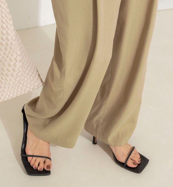 NOLLEY'S「【WEB＆一部店舗限定】ウォッシャブルサンドウォッシュイージーワイドパンツ」|その他|