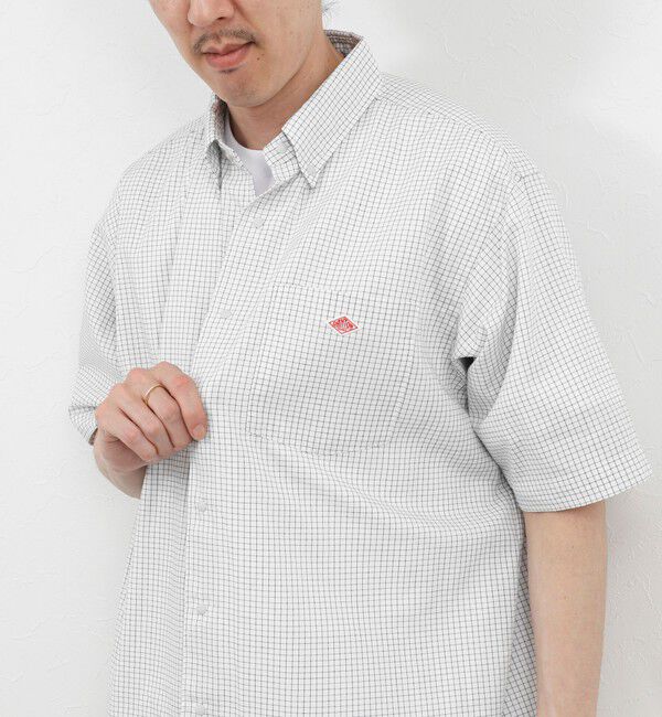 NOLLEY'S goodman「【DANTON/ダントン】DOT BUTTON B.D. SHIRT SS 26SS（DT-B0337 POD）」|シャツ・ブラウス|