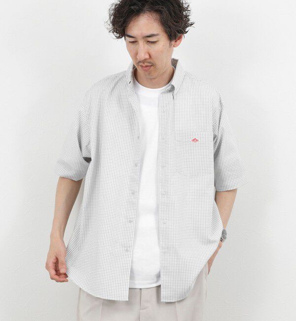 NOLLEY'S goodman「【DANTON/ダントン】DOT BUTTON B.D. SHIRT SS 26SS（DT-B0337 POD）」|シャツ・ブラウス|