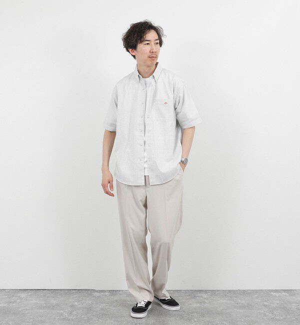 NOLLEY'S goodman「【DANTON/ダントン】DOT BUTTON B.D. SHIRT SS 26SS（DT-B0337 POD）」|シャツ・ブラウス|