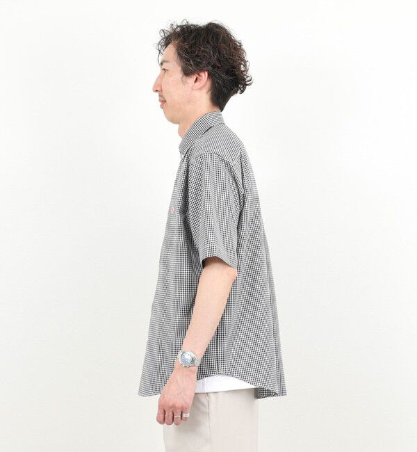 NOLLEY'S goodman「【DANTON/ダントン】DOT BUTTON B.D. SHIRT SS 26SS（DT-B0337 POD）」|シャツ・ブラウス|