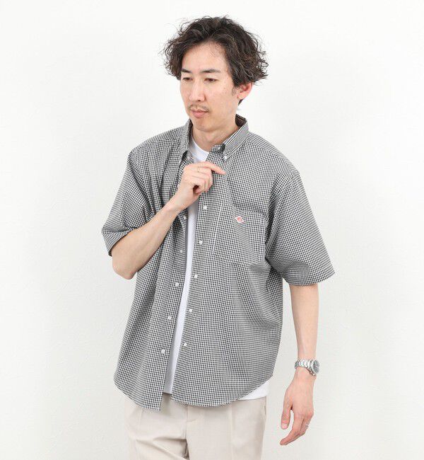 NOLLEY'S goodman「【DANTON/ダントン】DOT BUTTON B.D. SHIRT SS 26SS（DT-B0337 POD）」|シャツ・ブラウス|