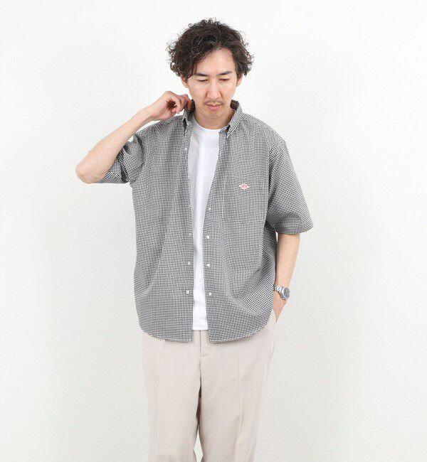 NOLLEY'S goodman「【DANTON/ダントン】DOT BUTTON B.D. SHIRT SS 26SS（DT-B0337 POD）」|シャツ・ブラウス|
