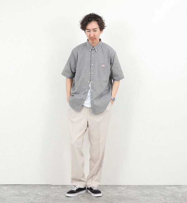 NOLLEY'S goodman「【DANTON/ダントン】DOT BUTTON B.D. SHIRT SS 26SS（DT-B0337 POD）」|シャツ・ブラウス|