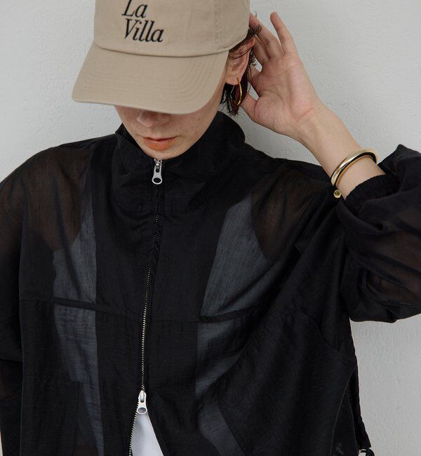  「ロゴキャップ【La villa】」|ハット|