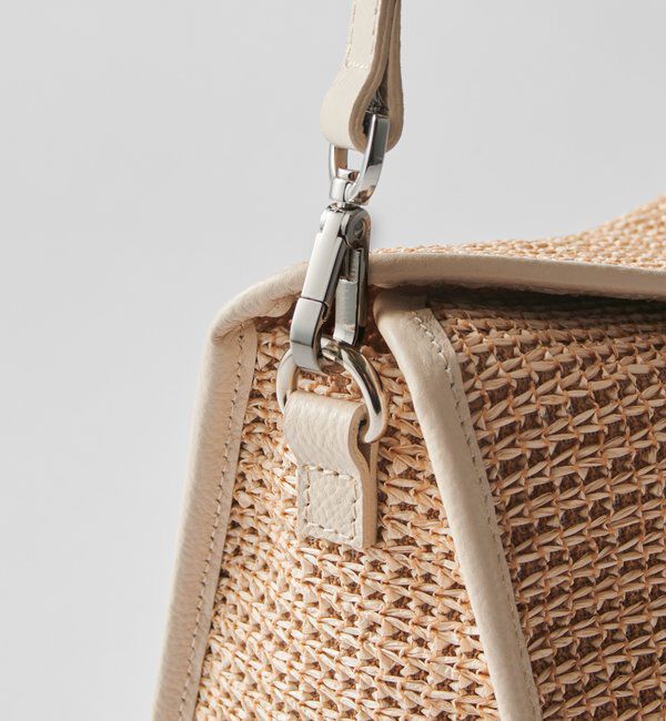  「ナイロンラフィアショルダーバッグ」|ショルダー・メッセンジャー|