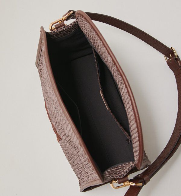 「ナイロンラフィアショルダーバッグ」|ショルダー・メッセンジャー|