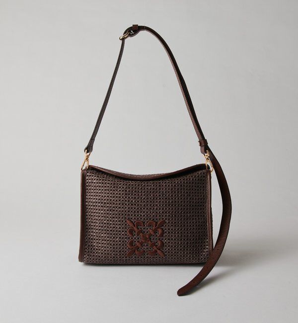  「ナイロンラフィアショルダーバッグ」|ショルダー・メッセンジャー|
