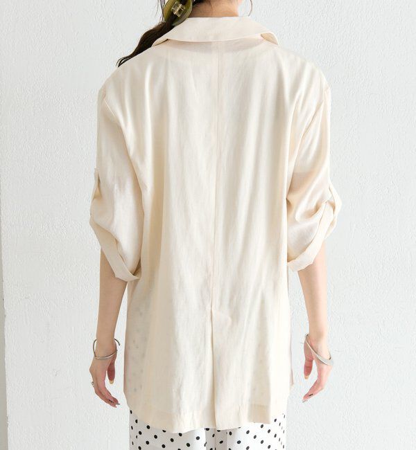  「シアー半袖ジャケット」|その他|