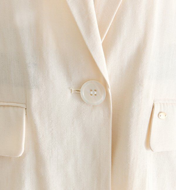  「シアー半袖ジャケット」|その他|