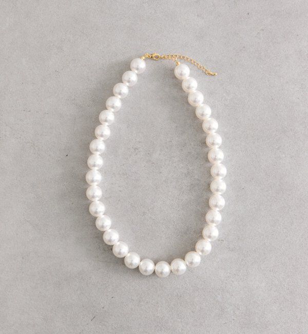  「BIGパールネックレス」|リング|