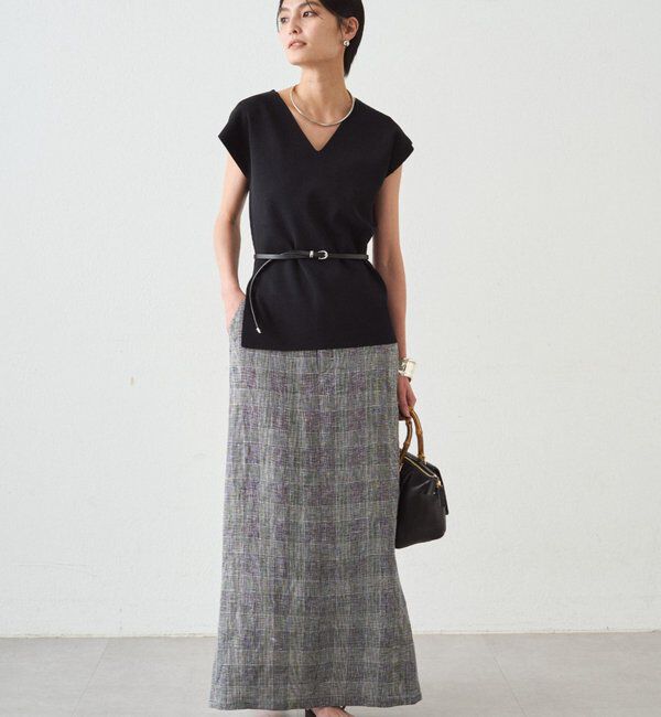  「2WAYツヤニット」|ニット・セーター|