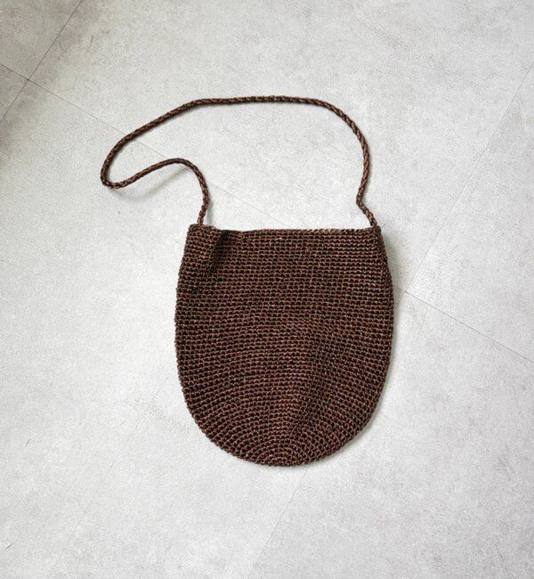  「【GALENA/ガレナ】バケツショルダーバッグ」|ショルダー・メッセンジャー|ブラウン