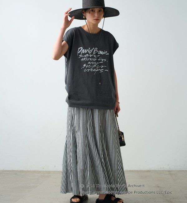  「【GOOD ROCK SPEED】DAVID BOWIE フレンチT」|Tシャツ・カットソー|