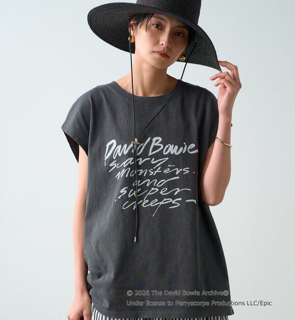  「【GOOD ROCK SPEED】DAVID BOWIE フレンチT」|Tシャツ・カットソー|